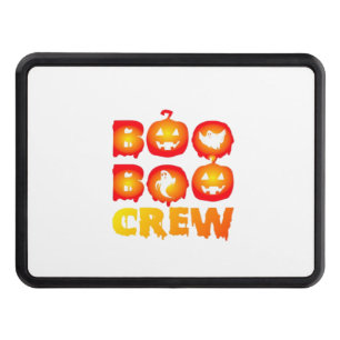 Boo Boo Crew Shirt – Funny Ghost Halloween Nurse & Trailer Hitch Cover