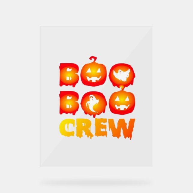 Boo Boo Crew T-Shirt surdimensionné (Recto)