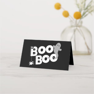 Boo Boo halloween Place Card