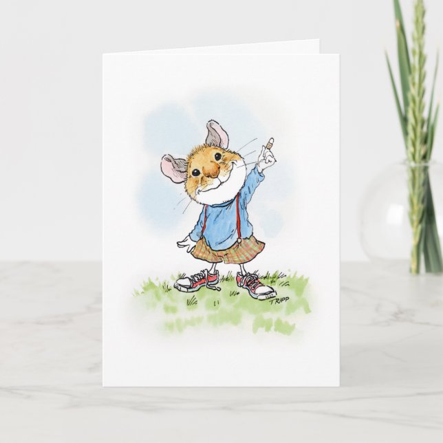 Boo Boo Mouse Mother's Day Card (Front)