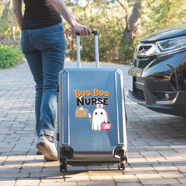 Boo Boo Nurse On Duty Classic T-Shirt (Suitcase Insitu)