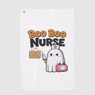 Boo Boo Nurse On Duty Classic T-Shirt Golf Towel