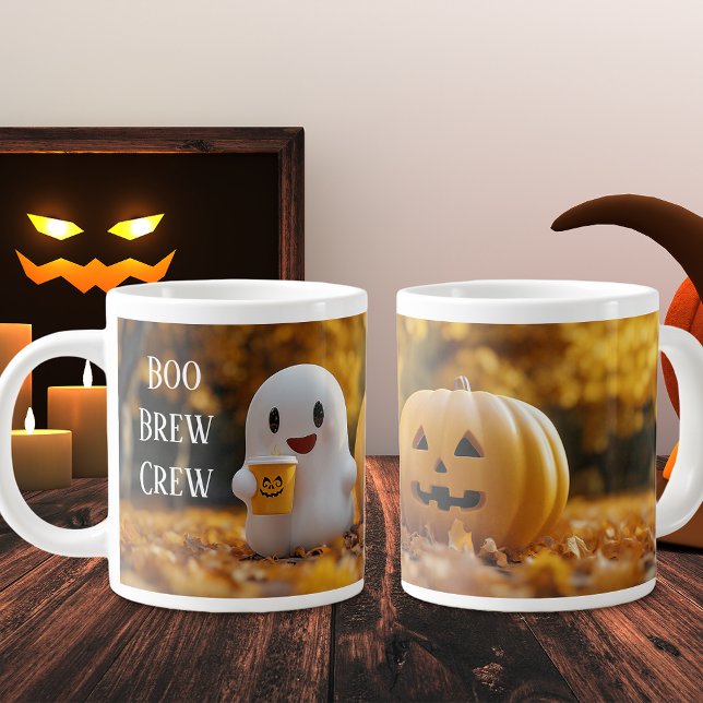 Boo Brew Crew Large Coffee Mug (Creator Uploaded)