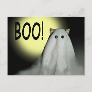 Boo ! Carte Halloween