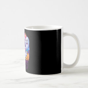 Boo cat ghost  coffee mug
