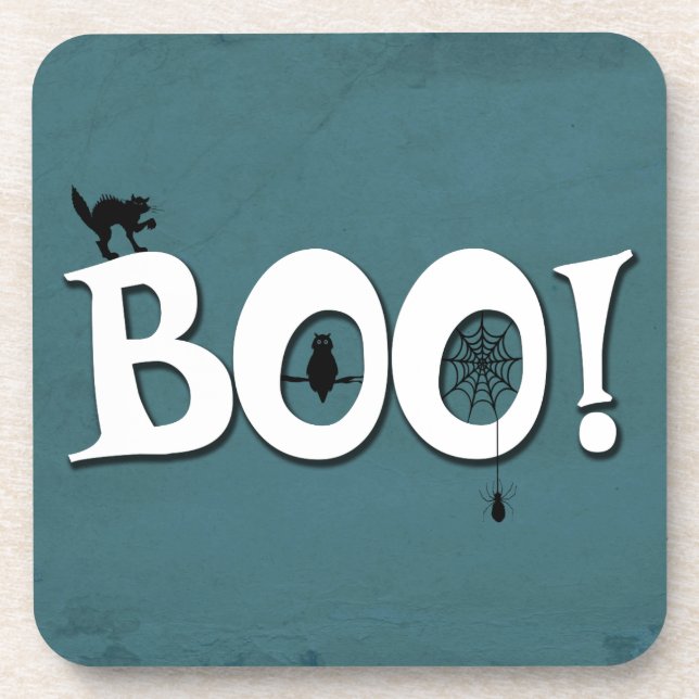 Boo! Coaster (Front)
