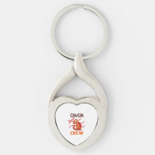Boo Cousin Crew Halloween Dinosaur Spooky Costume Keychain