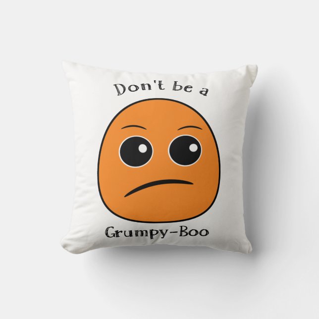 Boo Coussins - Grumpy-Boo (Recto)
