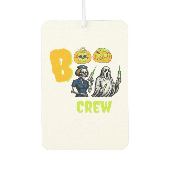 Boo Crew Classic T-Shirt Air Freshener (Front)