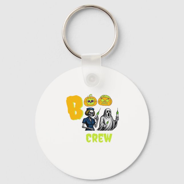 Boo Crew Classic T-Shirt Keychain (Front)