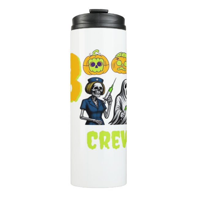 Boo Crew Classic T-Shirt Thermal Tumbler (Front)