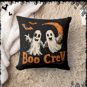 Boo Crew   ExDesigner   Halloween Throw Pillow