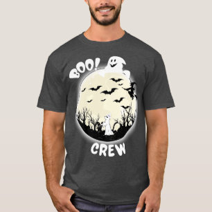 Boo Crew Flying Witch Halloween Festival T-Shirt