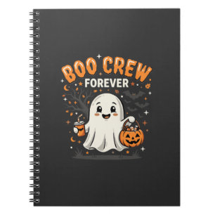 Boo Crew Forever Halloween Ghost Design_1 Notebook