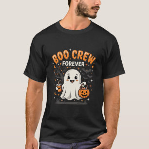 Boo Crew Forever Halloween Ghost Design_1 T-Shirt