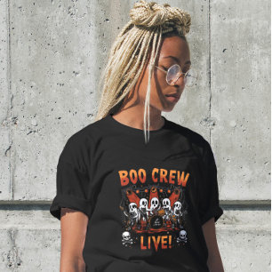 Boo Crew Funny  T Rex Retriever Vintage Tee