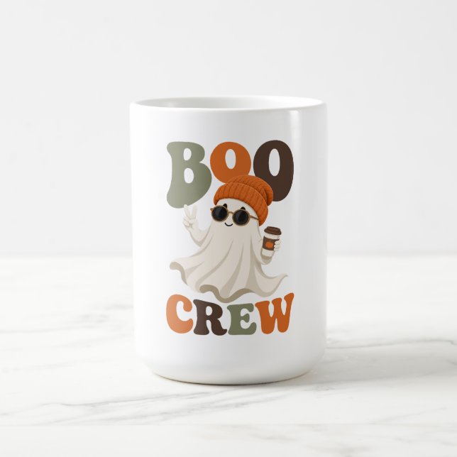 Boo Crew Ghost Coffee Mug (Center)