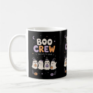 Boo Crew Ghost Halloween Coffee Mug