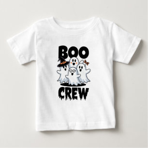 Boo Crew Halloween Family Matching Baby T-Shirt