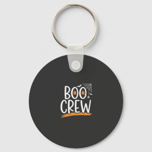 Boo Crew Halloween Ghost Design_1 Keychain