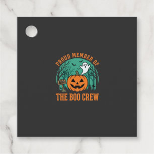 Boo Crew Halloween Ghost Pumpkin Design_1 Favour Tags
