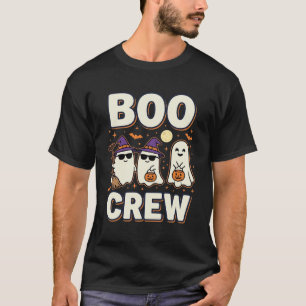 Boo Crew Halloween Ghosts Vector Design_1 T-Shirt