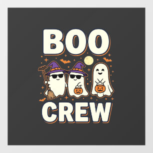 Boo Crew Halloween Ghosts Vector Design_1 Window Cling