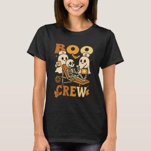 Boo Crew Halloween Nurse Ghost RN Nursing Student T-Shirt