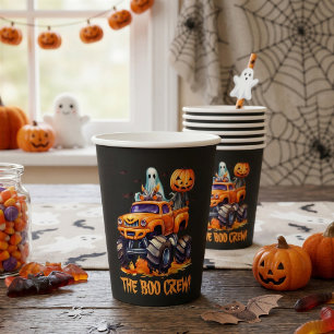 Boo Crew Halloween Party Cups