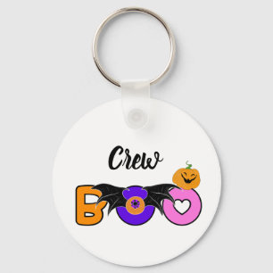 Boo crew keychain