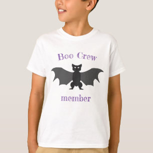 Boo Crew Member Kid's White T-Shirt