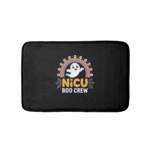 Boo Crew Nurse Halloween for Nurses Ghost Essentia Bath Mat
