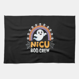 Boo Crew Nurse Halloween for Nurses Ghost Essentia Kitchen Towel