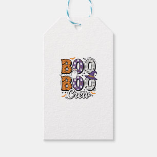 Boo Crew Nurse Halloween Vintage Shirt Design_1 Gift Tags
