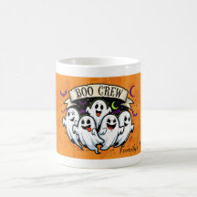Boo Crew Personalized Family Coffee Mug
