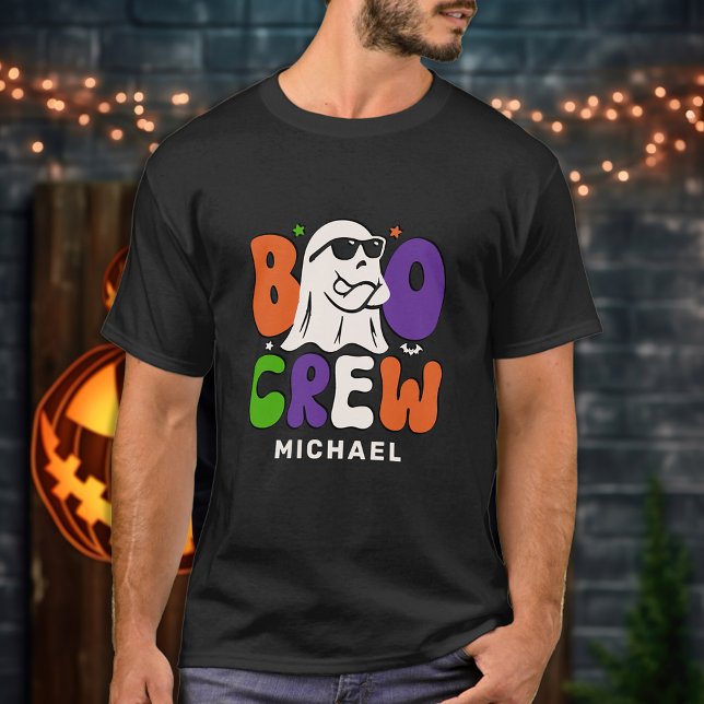 BOO Crew Personalized Family Matching Halloween T-Shirt (Creator Uploaded)
