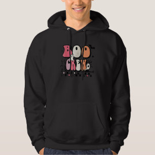 Boo Crew Retro Halloween Matching Family Group Nur Hoodie