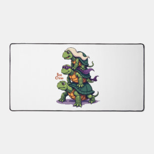 Boo Crew Turtle Desk Mat