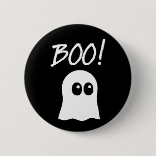 Boo ! Cute Ghost 2 Inch Round Button