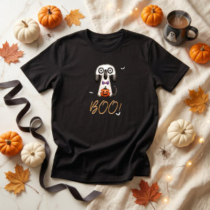 BOO Cute Ghost Halloween Matching Party T-Shirt