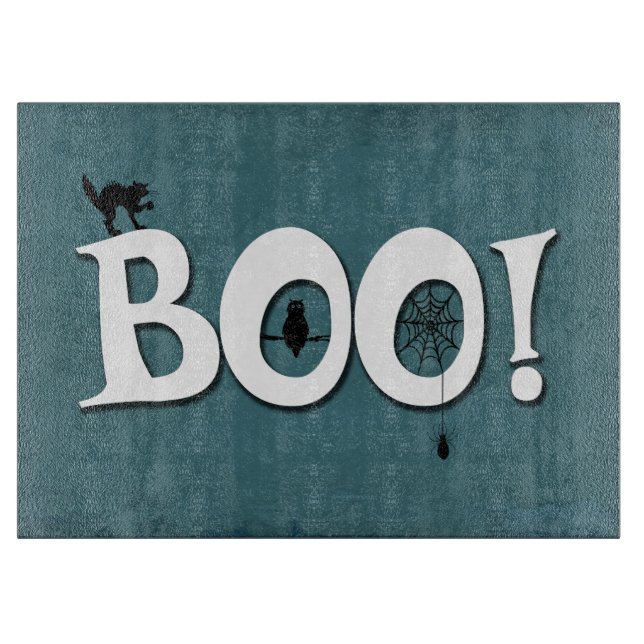 Boo! Cutting Board (Front)