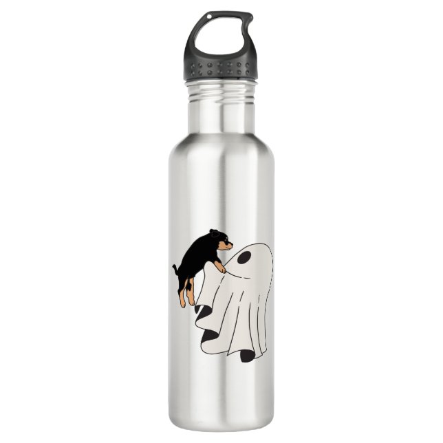 Boo Dog Halloween Dog Spooky 710 Ml Water Bottle (Front)