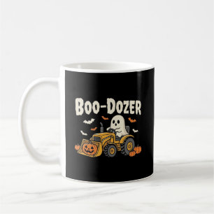 Boo-Dozer Halloween Ghost Bulldozer Design_1 Coffee Mug