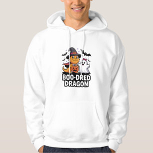 Boo-Dred Dragon Cute Halloween Art Hoodie