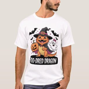 Boo-Dred Dragon Halloween Illustration   T-Shirt
