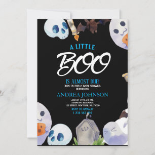  BOO !! ENJOY YOUR TIME IN THE DARK NIGHT  INVITATION
