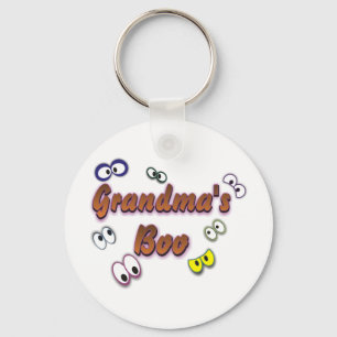 BOO EYES GRANDMA KEYCHAIN