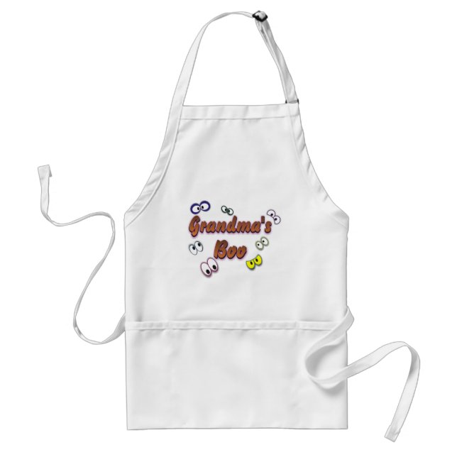 BOO EYES GRANDMA STANDARD APRON (Front)