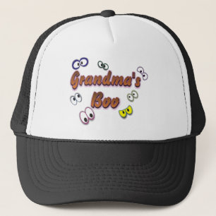 BOO EYES GRANDMA TRUCKER HAT