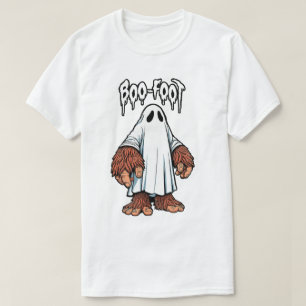 Boo-Fool Funny Halloween Ghost Bigfoot T-Shirt